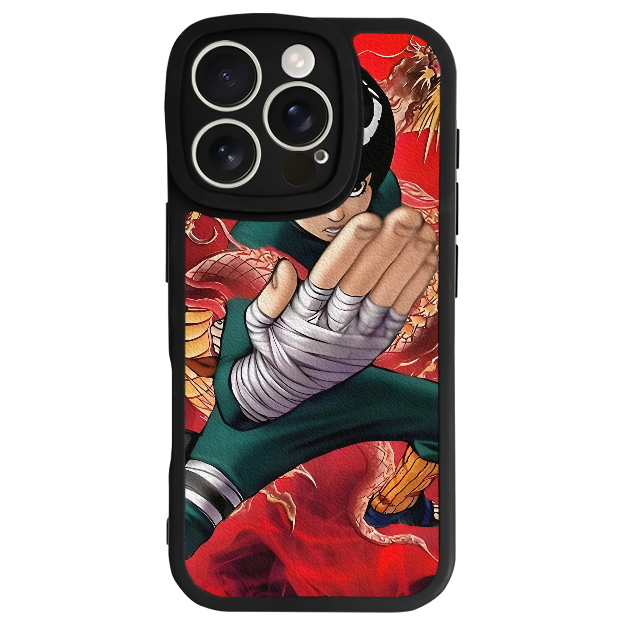 （画像用） NARUTO -ナルト- NARUTO -ナルト- 疾風伝 【iPhone 16シリーズ対応】シリコンスマホケース（レザー調） 材質：シリコン